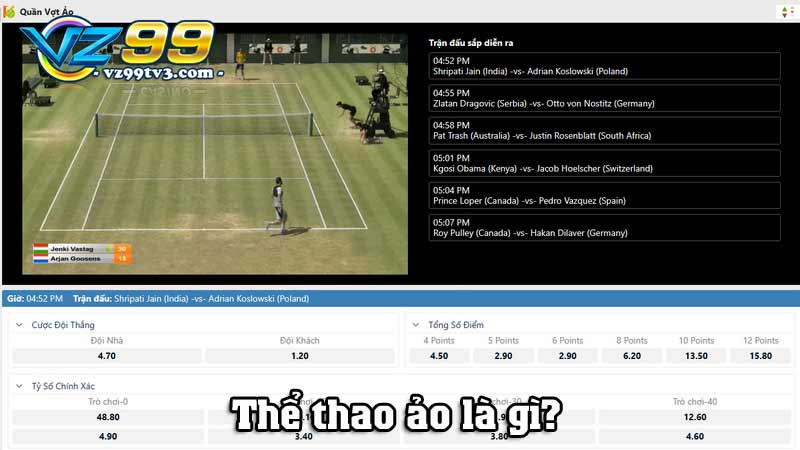 Thể thao ảo và mẹo chơi hay dễ chốt được kèo thắng 2 Thể thao ảo là gì?