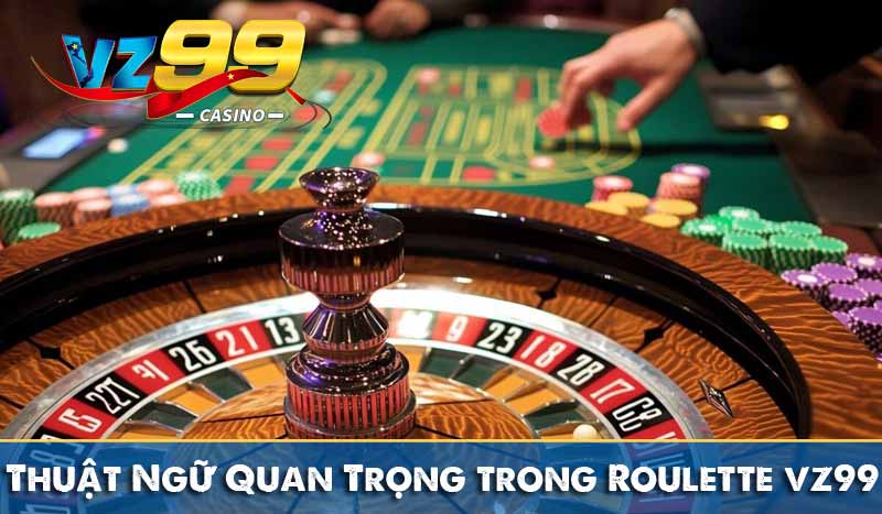 Roulette VZ99: Trò chơi cò quay hấp dẫn thưởng lớn tại Vz99 7 thuật ngữ quan trọng trong roulette